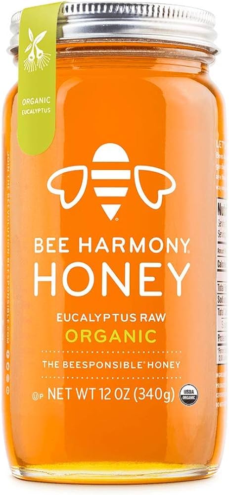 Bee Harmony Eucalyptus Raw Honey