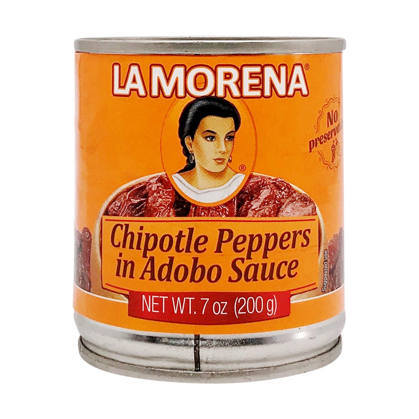 La Morena Chipotle Peppers in Adobo Sauce-7oz