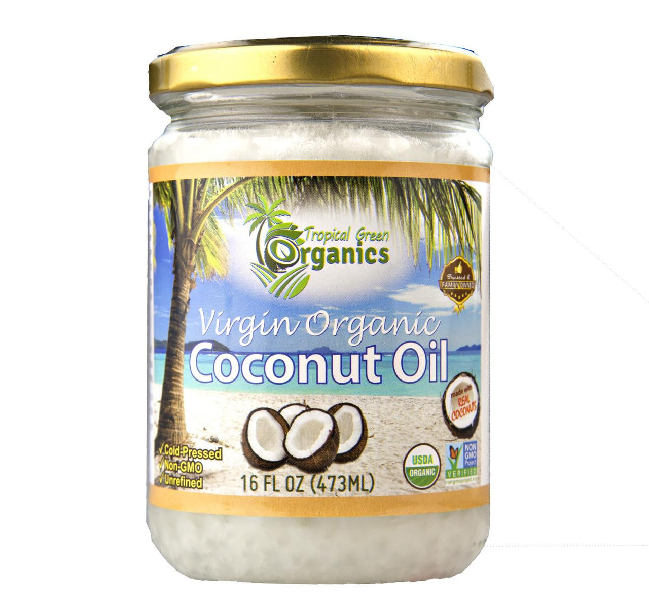 Virgin Organic Coconut Oil 16oz