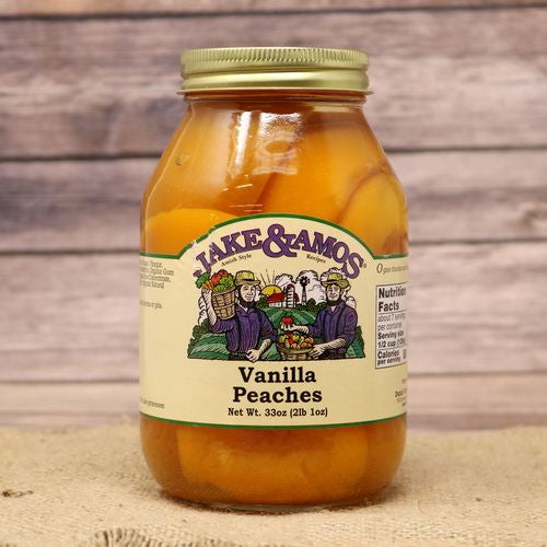 Jake & Amos Vanilla Peaches