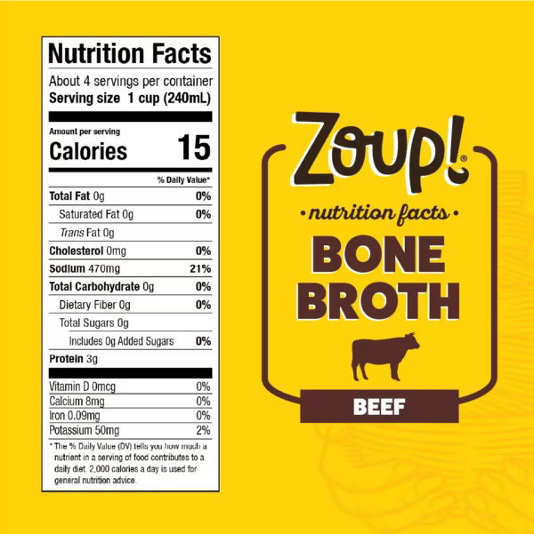 Zoup Bone Broth Beef