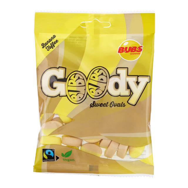 BUBS Goody Banana Toffee Sweet Ovals