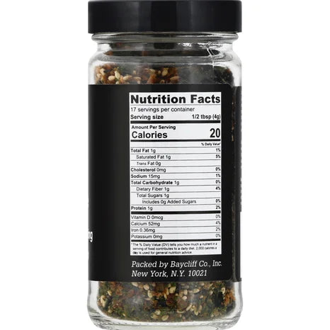 Sushi Chef Furikake Japanese Seasoning 2.4 Oz Jar