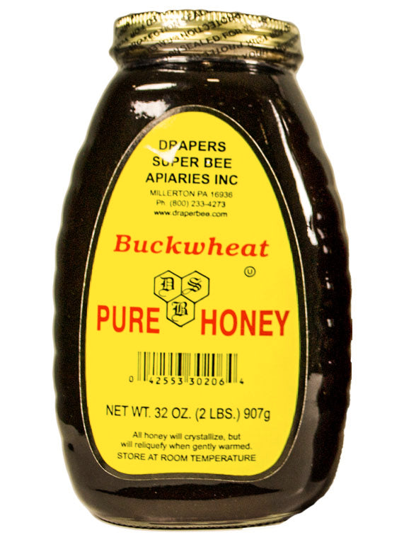 Draper's Super Bee Apiaries Buckwheat Honey - 5lb