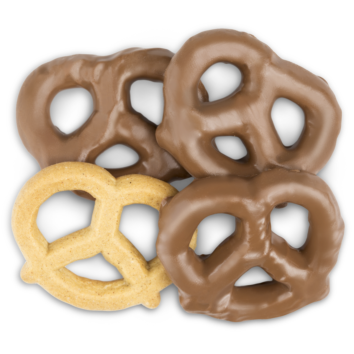 Milk Chocolate Covered Cinnamon Graham Pretzels