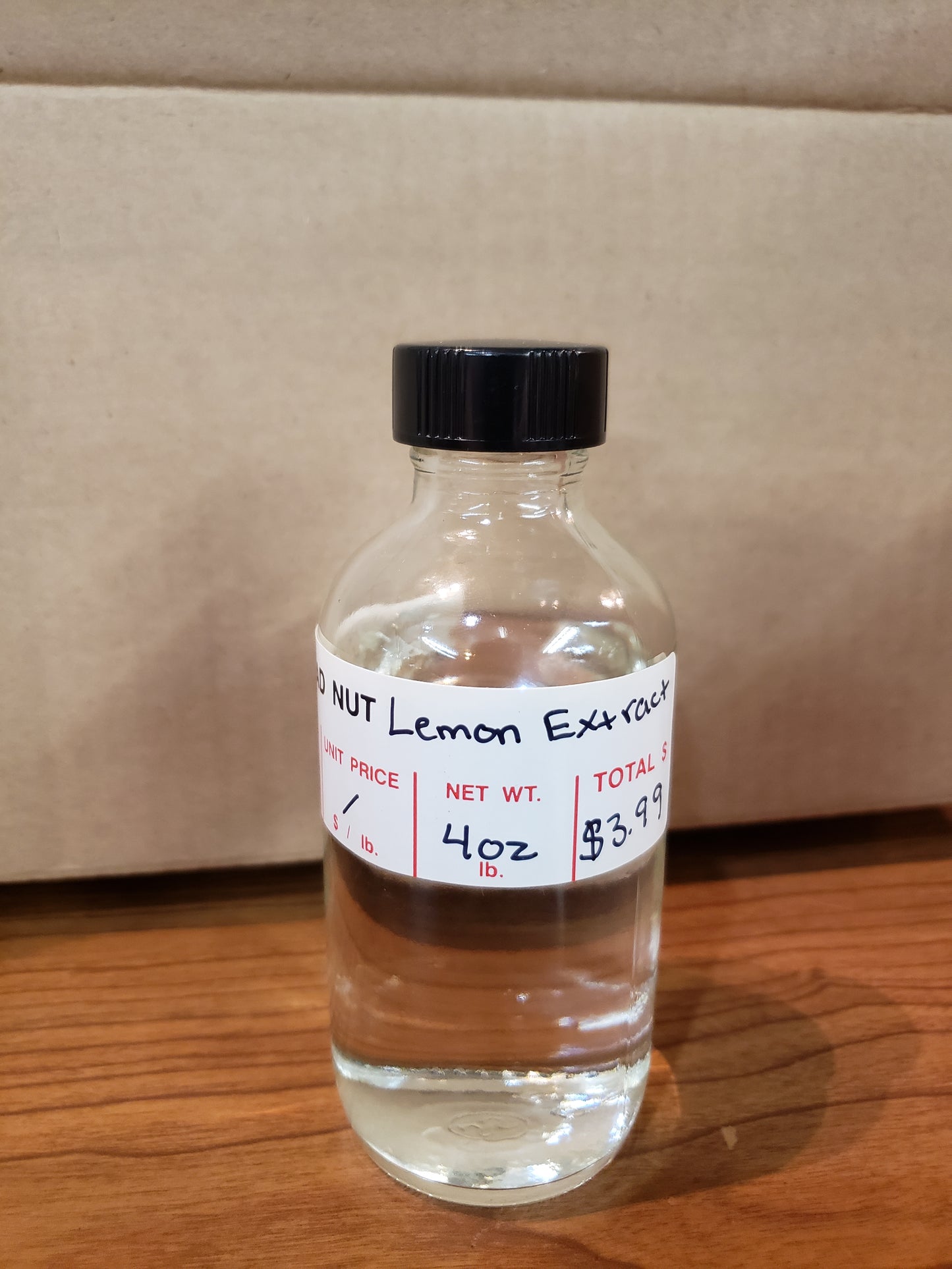 Head Nut 4 Ounce Lemon Extract