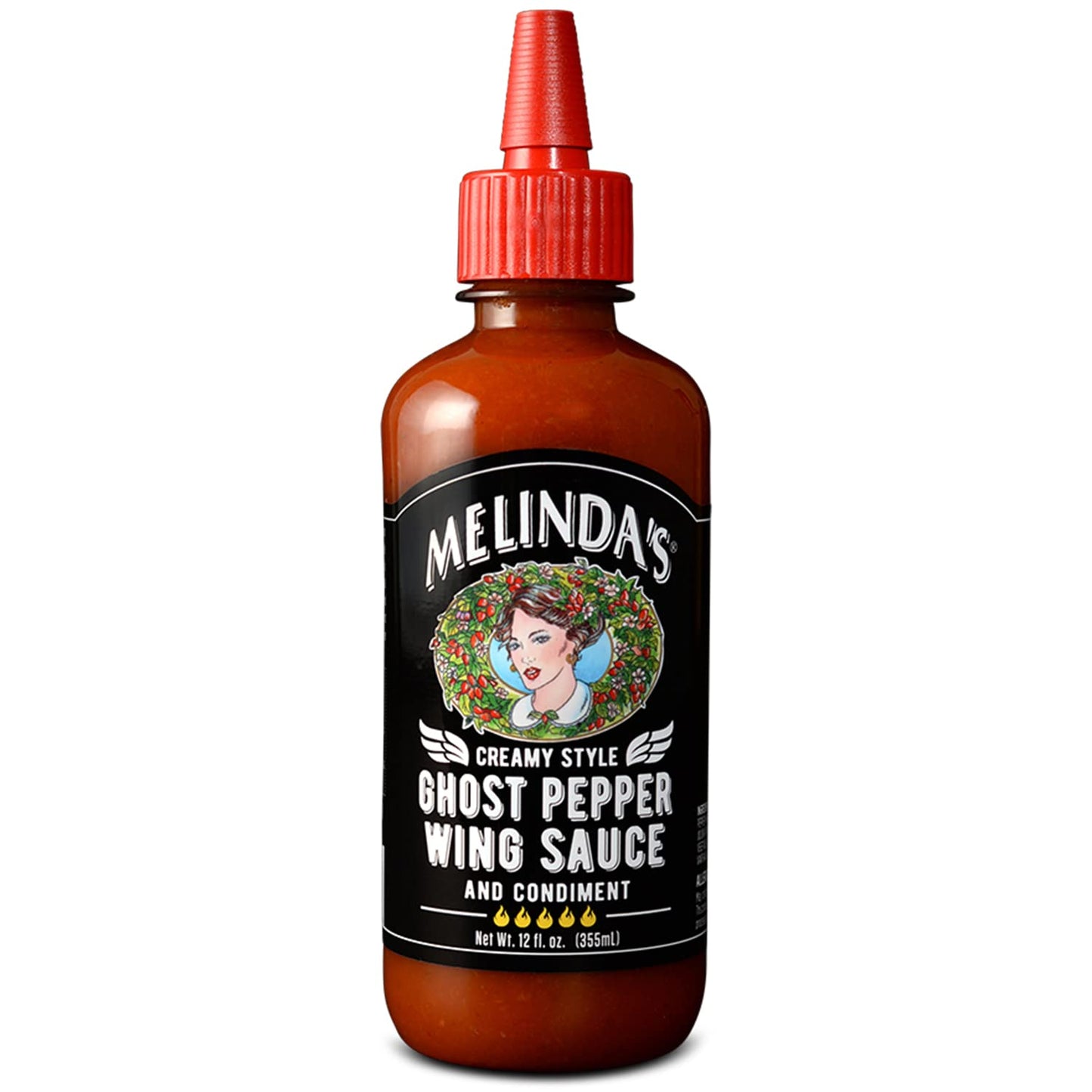 Melinda’s Creamy Style Ghost Pepper Wing Sauce 12oz