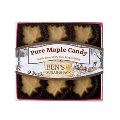 Ben's Sugar Shack - 9 Pack of 100% Pure Maple Candy