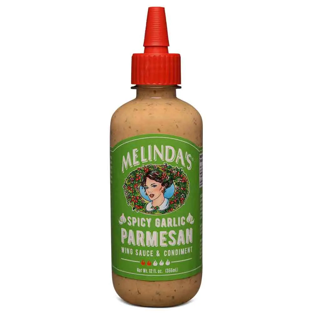 Melinda’s Spicy Garlic Parmesan Wing Sauce & Condiment 12oz