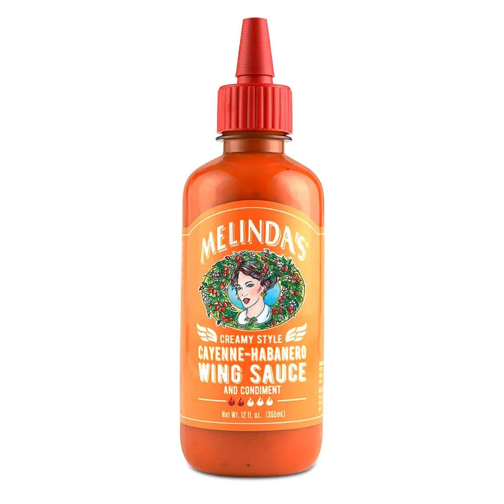 Melinda’s Creamy Style Cayenne-Habanero Wing Sauce 12oz