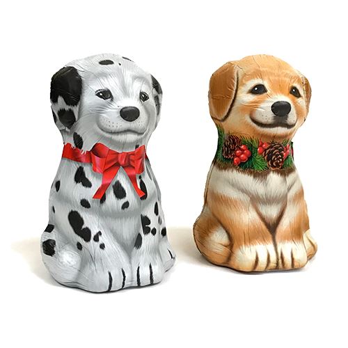 Palmer Stocking Puppies Hollow Milk Chocolate 3.5 oz.