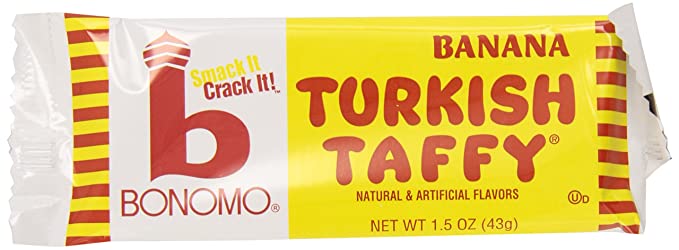 Bonomo Banana Turkish Taffy