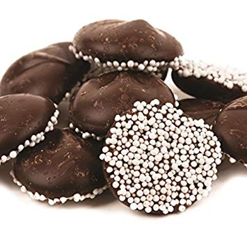 Asher's Dark Chocolate Dime Size Nonpareils