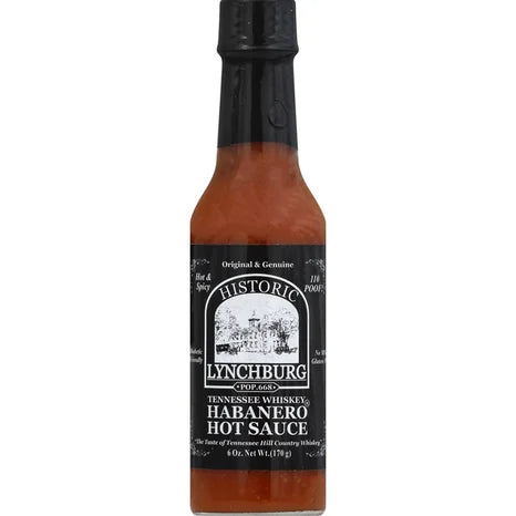Historic Lynchburg Tennessee Whiskey Habanero Hot Sauce - 6oz
