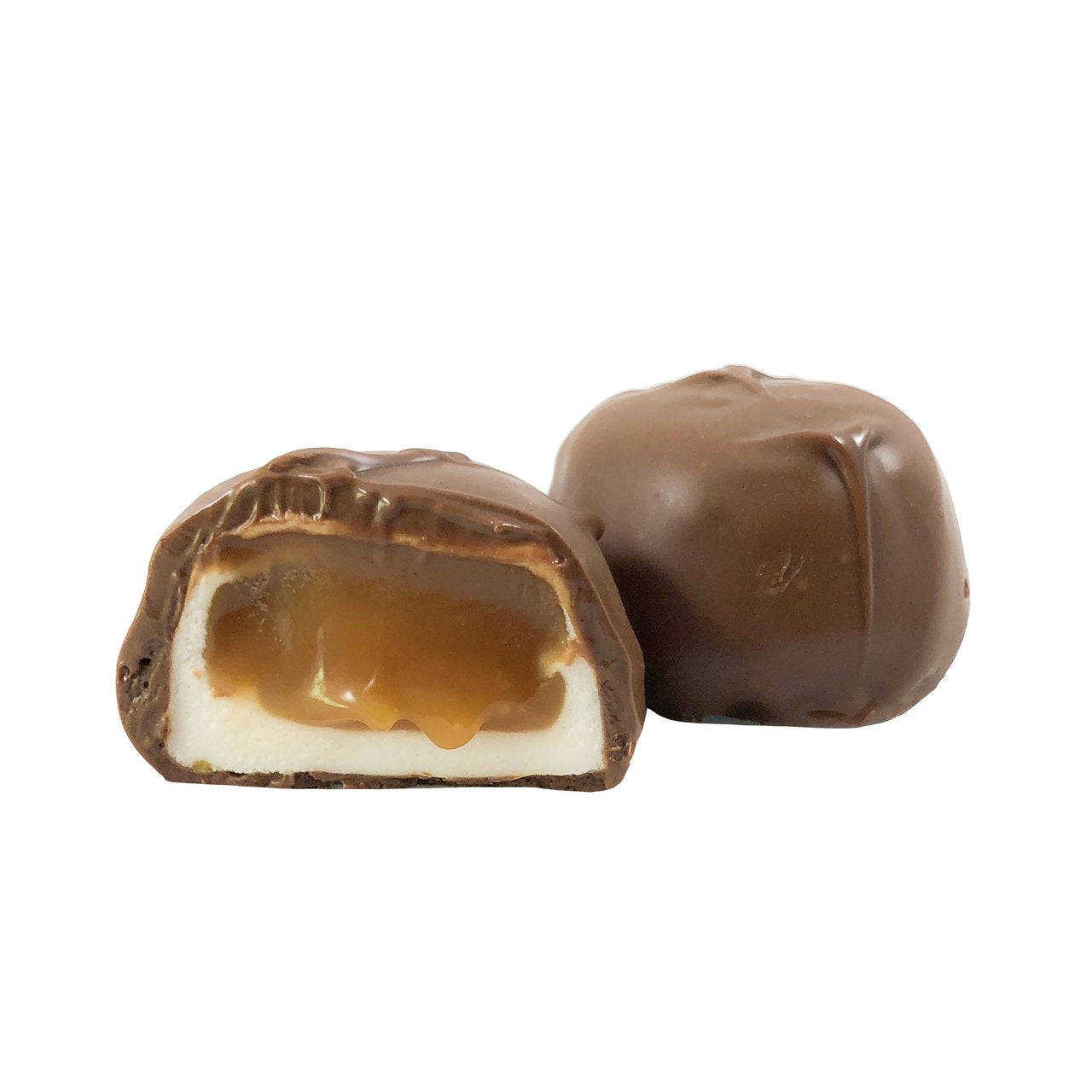 Sugar Free Asher's Milk Chocolate Caramel and Marshmallow Patties