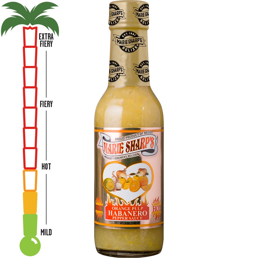 Marie Sharp’s Orange Pulp Habanero Pepper Sauce