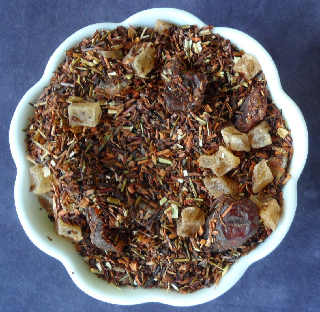 Rooibos Pineapple Upside Down Cake