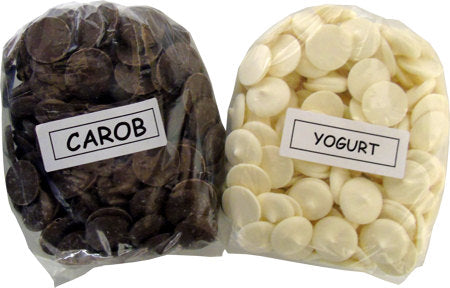 Yogurt and Carob Coated Items