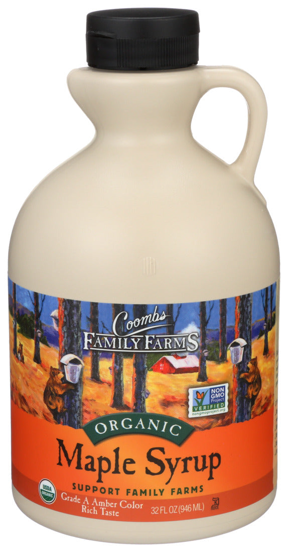 Coombs Family Farms, Organic Grade A Amber Maple Syrup