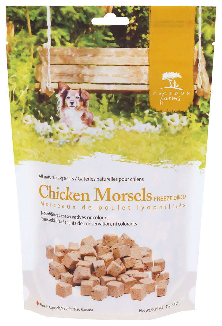 Caledon Farms, Freeze Dried Chicken Morsels Dog Treats 4.4 oz