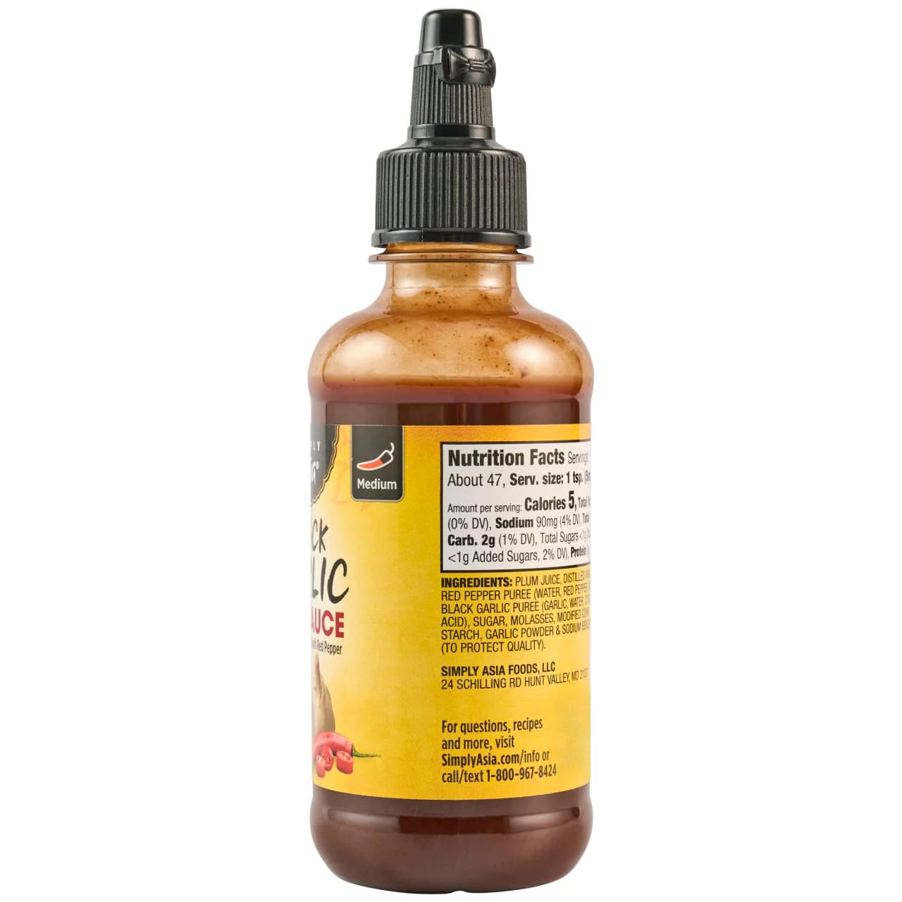 Simply Asia® Black Garlic Hot Sauce, 8 fl oz