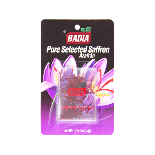 Badia Pure Selected Spanish Saffron - .0141oz