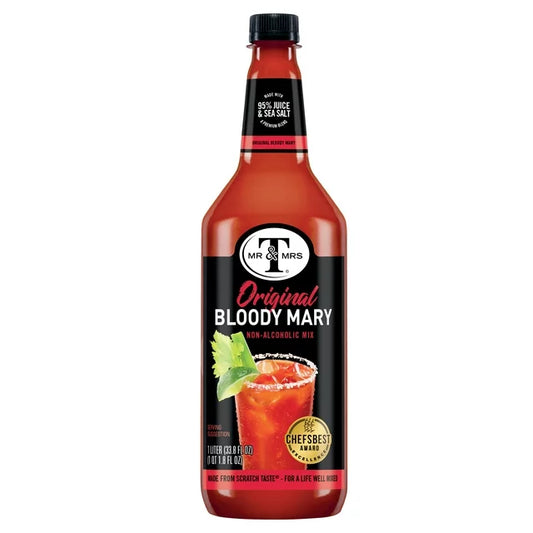 Mr & Mrs T Original Bloody Mary Mix, 1 L (33.8 FL OZ)