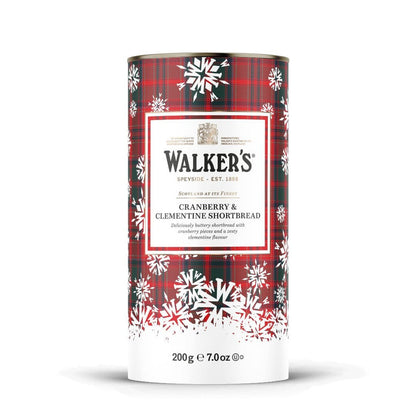 Walkers Cranberry & Clementine Shortbread -7oz