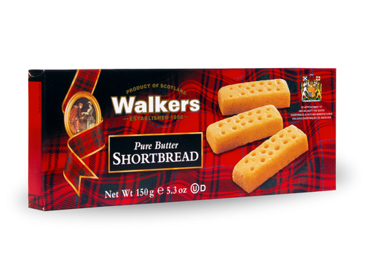 Walkers Pure Butter Shortbread Fingers- 5.3 oz box
