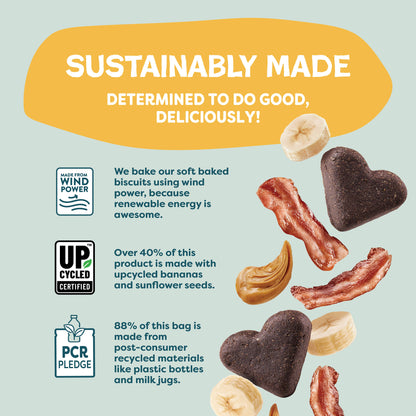 Shameless Bananas For Bacon Soft Baked Dog Treats