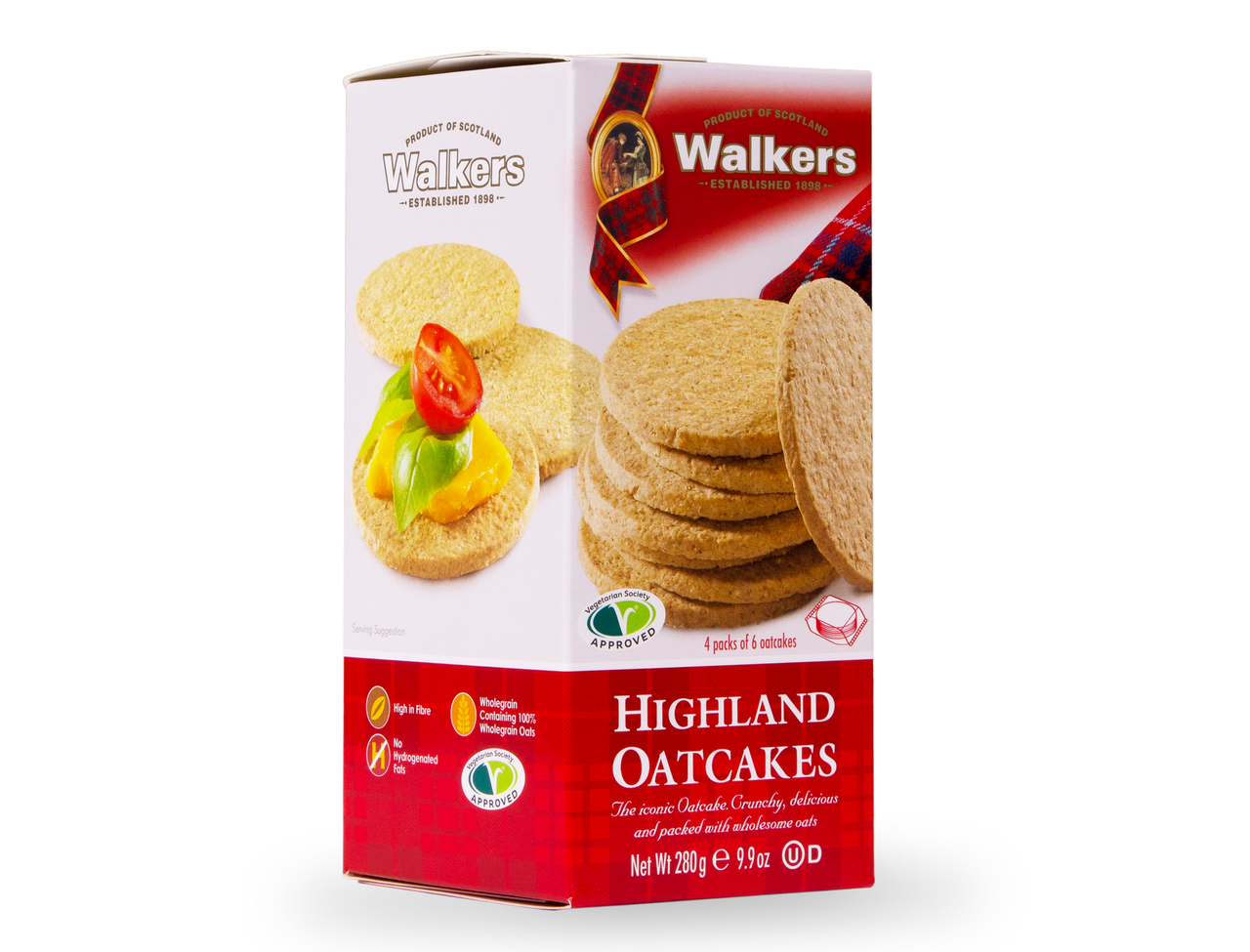 Walkers Highland Oat Crackers 9.9 oz.