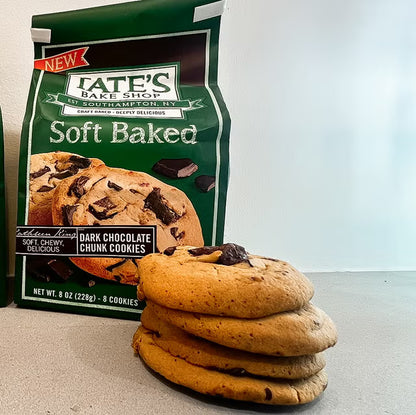 Tate's Soft Baked Dark Chocolate Chip Cookies