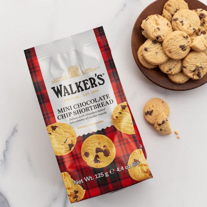 Walkers Mini Chocolate Chip Shortbread Rounds 4.4 oz.