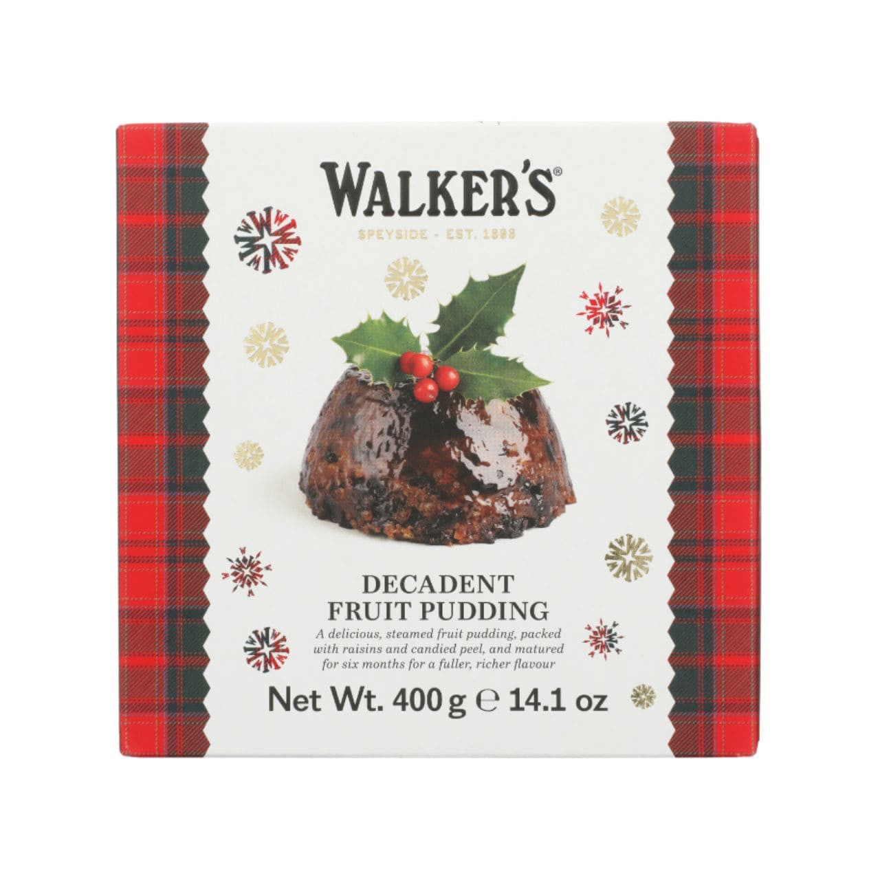 Walkers Luxury Rich Fruit Pudding 14.1 oz