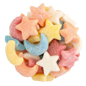 Gummi Stars and Moons Sour