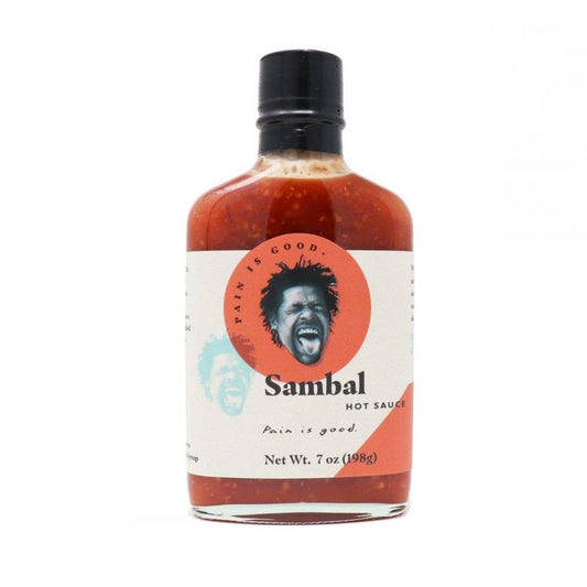 Pain Is Good Sambal Hot Sauce: 7 Oz