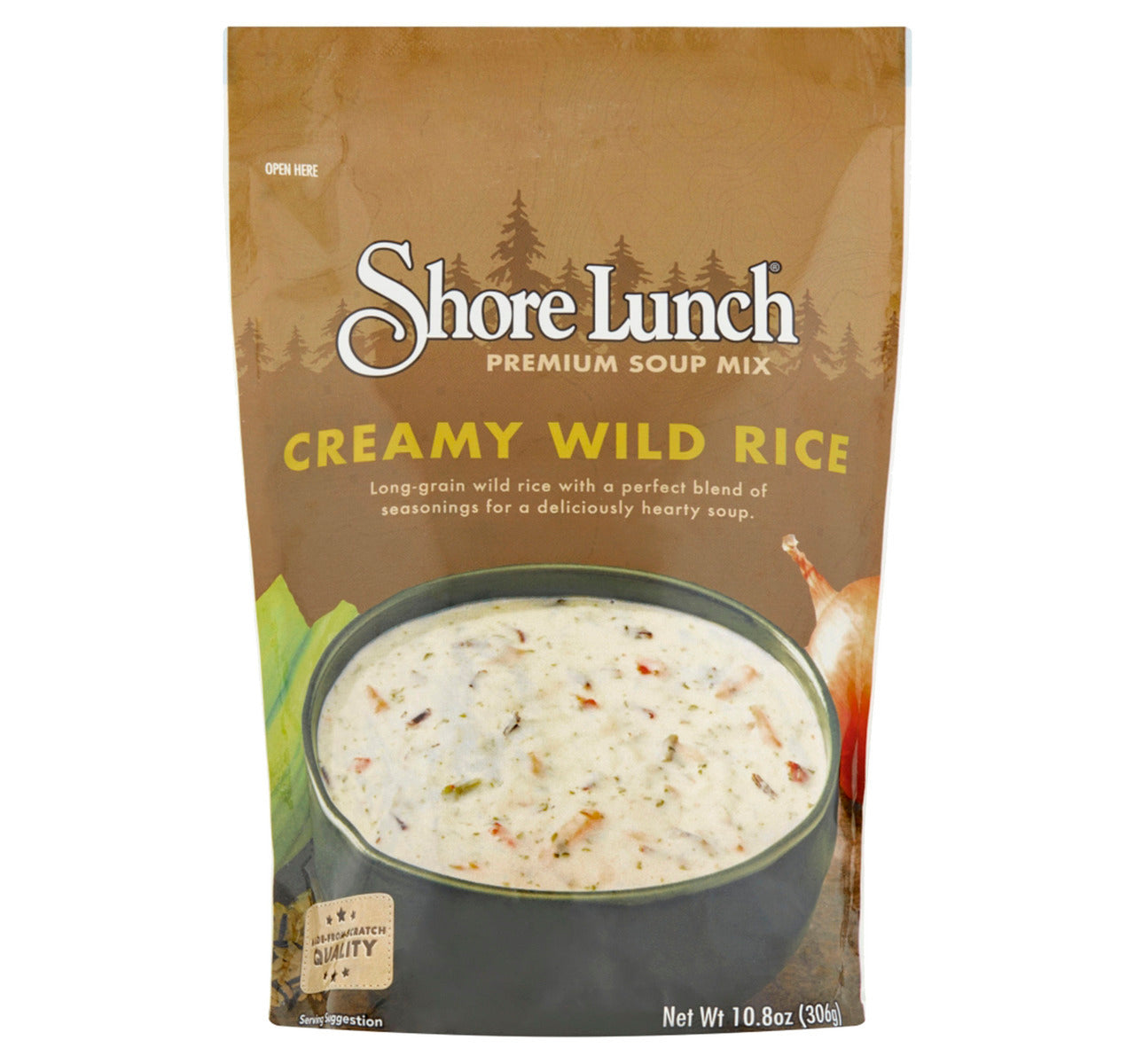 Shore Lunch Creamy Wild Rice Soup Mix - 10.8oz