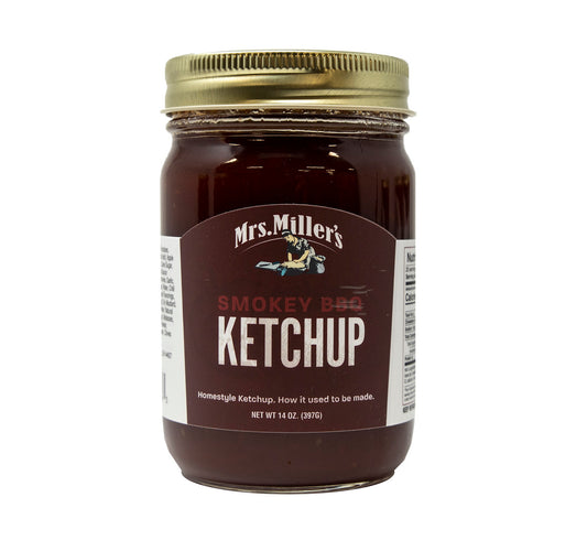 Mrs. Miller's Smokey BBQ Ketchup 14oz