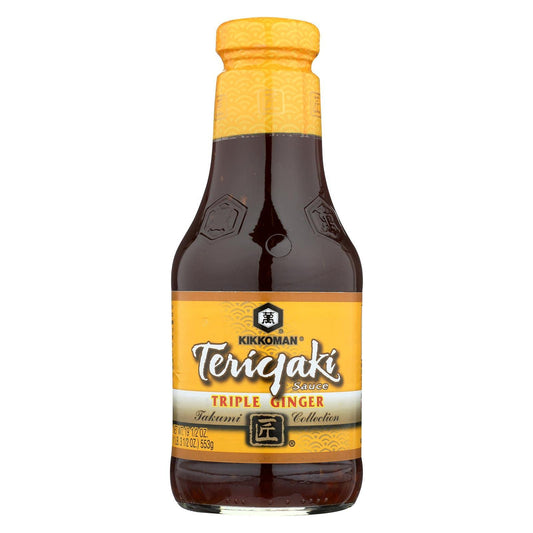 Kikkoman Teriyaki Triple Ginger Sauce, 19.5 Ounce