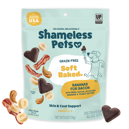 Shameless Bananas For Bacon Soft Baked Dog Treats