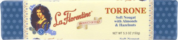 La Florentine Torrone soft nougat with Almonds & Hazelnuts