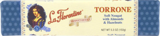 La Florentine Torrone soft nougat with Almonds & Hazelnuts