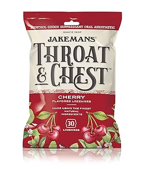 Jakemans Throat & Chest Cherry Lozenges
