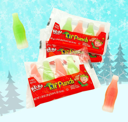 Holiday Elf Punch Wax Bottle Mini Drinks - 1.39oz