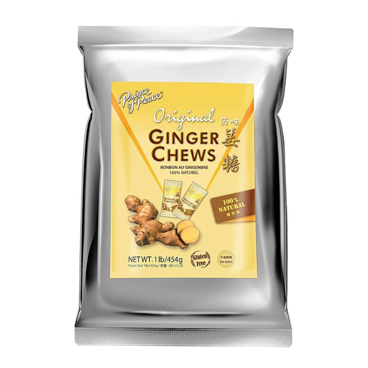 Prince of Peace Original Ginger Chews 1lb Bag