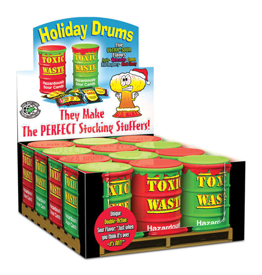 TOXIC WASTE HOLIDAY DRUMS