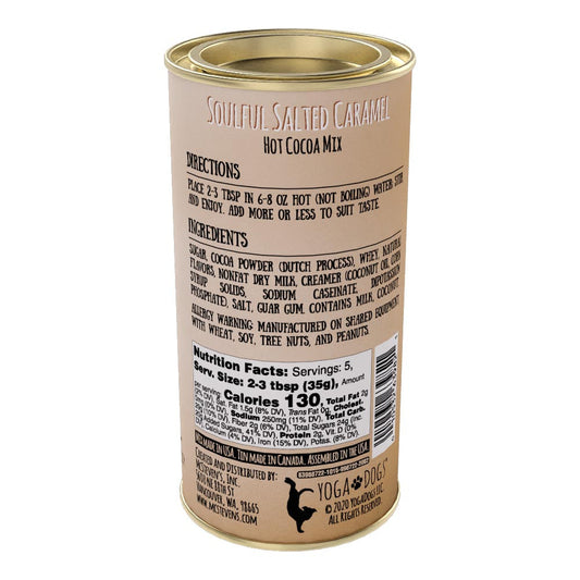 McSteven's Yoga Dogs® Soulful Salted Caramel Cocoa 7oz