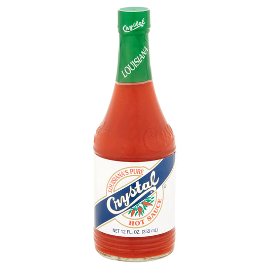Louisiana's Pure Crystal Hot Sauce Bottle - 12 Fl. Oz.