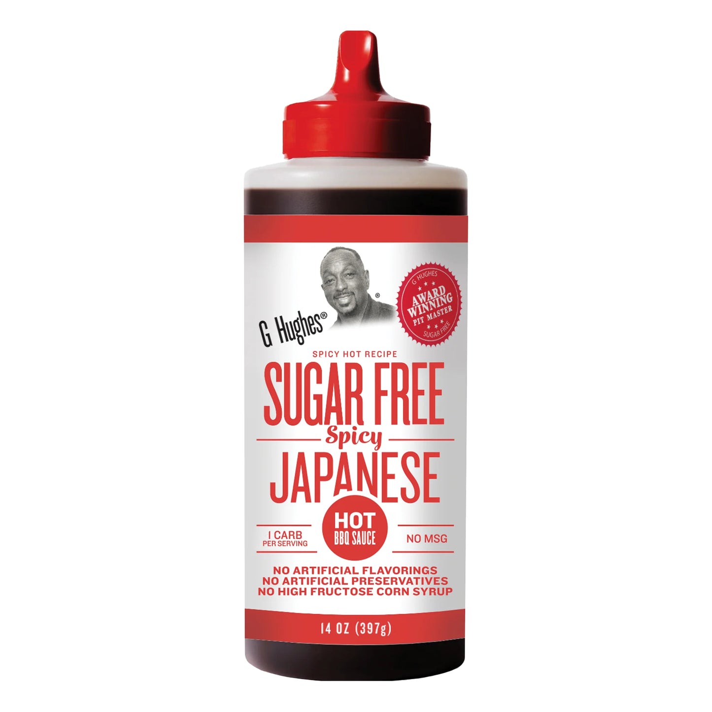G Hughes Sugar Free Spicy Japanese Hot BBQ Sauce