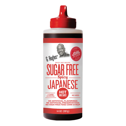 G Hughes Sugar Free Spicy Japanese Hot BBQ Sauce